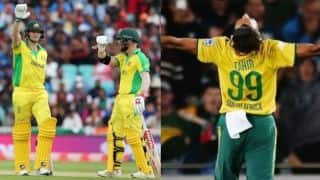 ICC विश्व कप: ऑस्ट्रेलिया के खिलाफ मैच में आखिरी वनडे खेलने उतरेंगे इमरान ताहिर